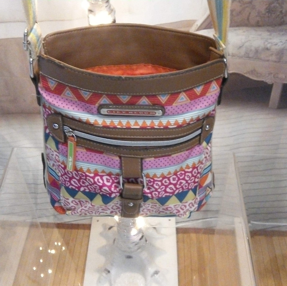 🍏 Lily Bloom Multi-Colored Tote